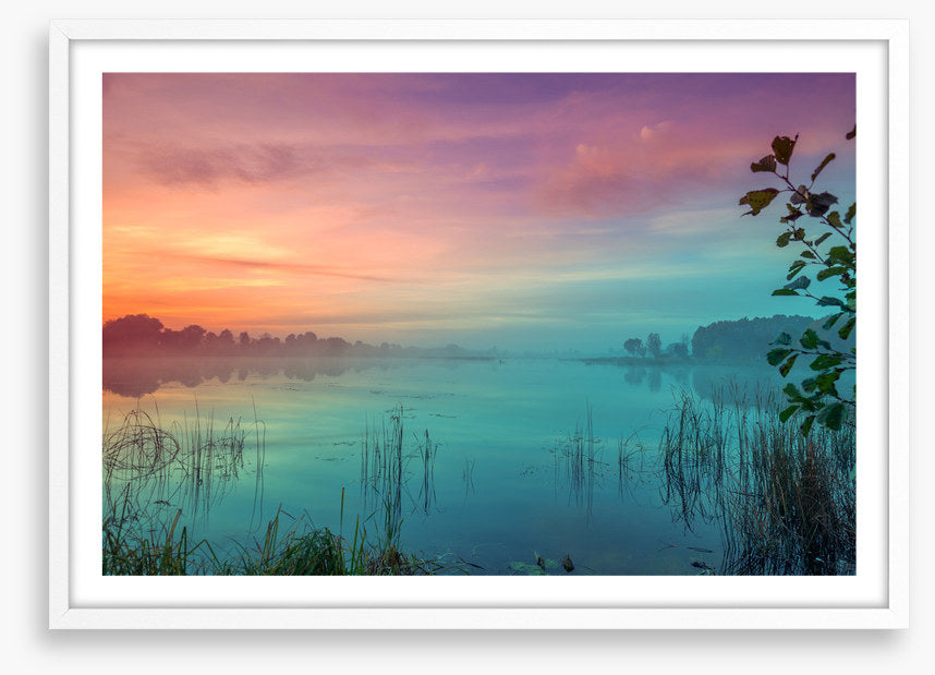 Lakeside dawn