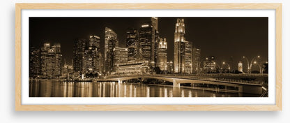 Singapore in sepia