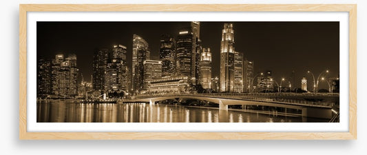 Singapore in sepia
