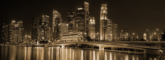 Singapore in sepia