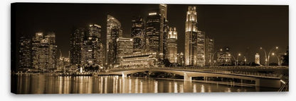 Singapore in sepia