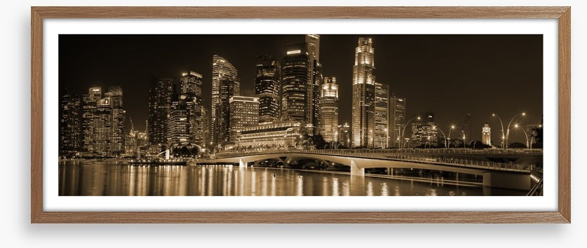 Singapore in sepia