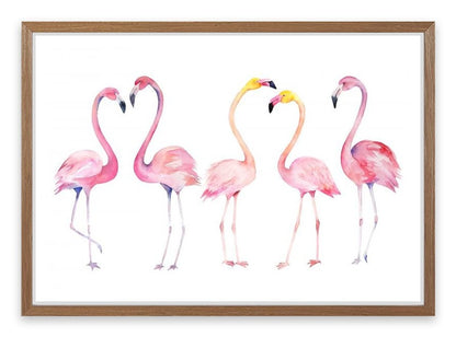 Fifth wheel flamingo