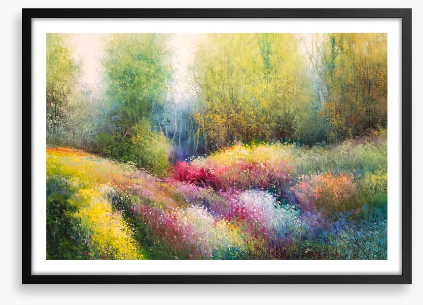 In the wildflower gully