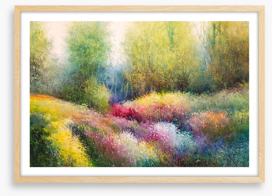 In the wildflower gully