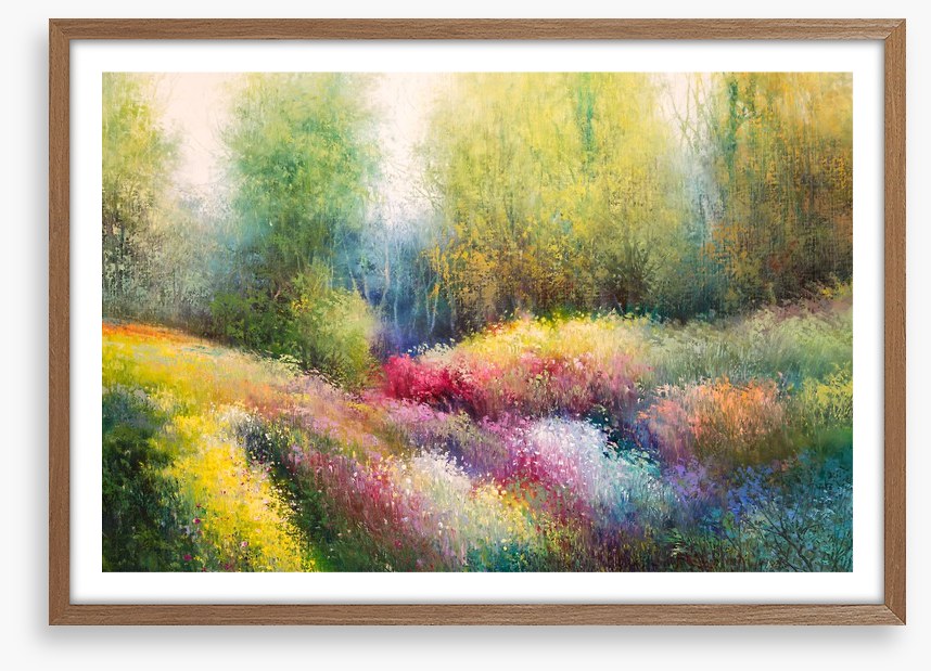 In the wildflower gully