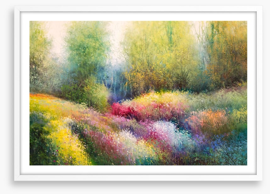 In the wildflower gully