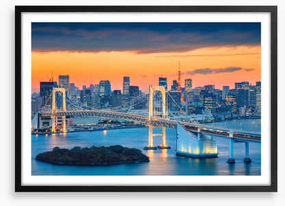 Rainbow Bridge sunset