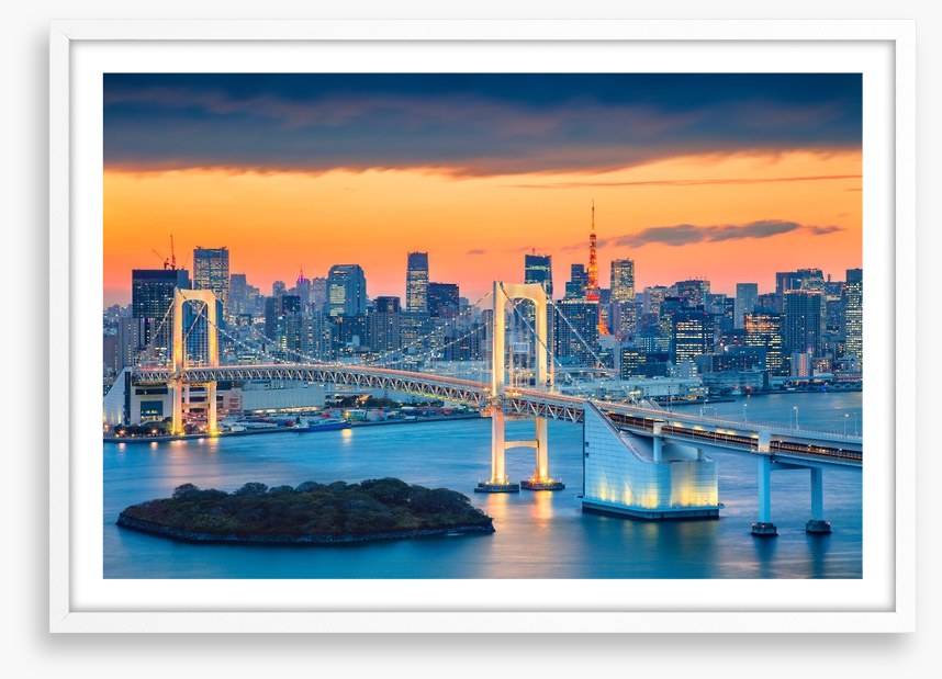Rainbow Bridge sunset