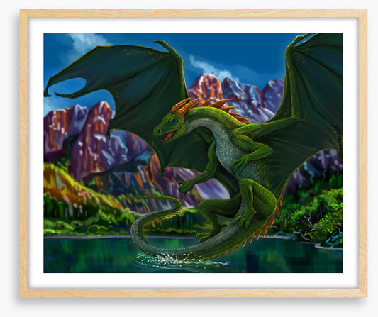 Green lake dragon