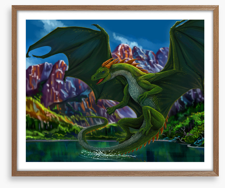 Green lake dragon