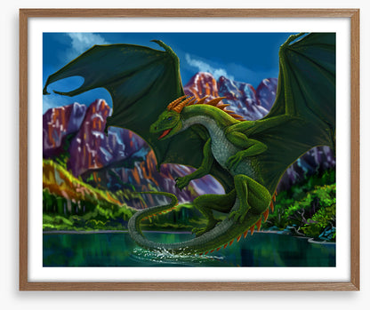 Green lake dragon