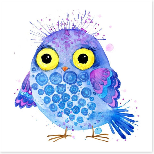 Little blue owl