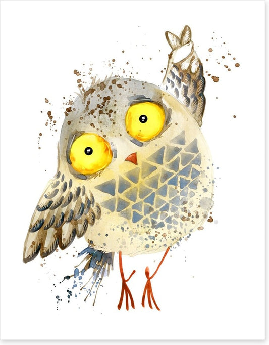 Little yellow owl