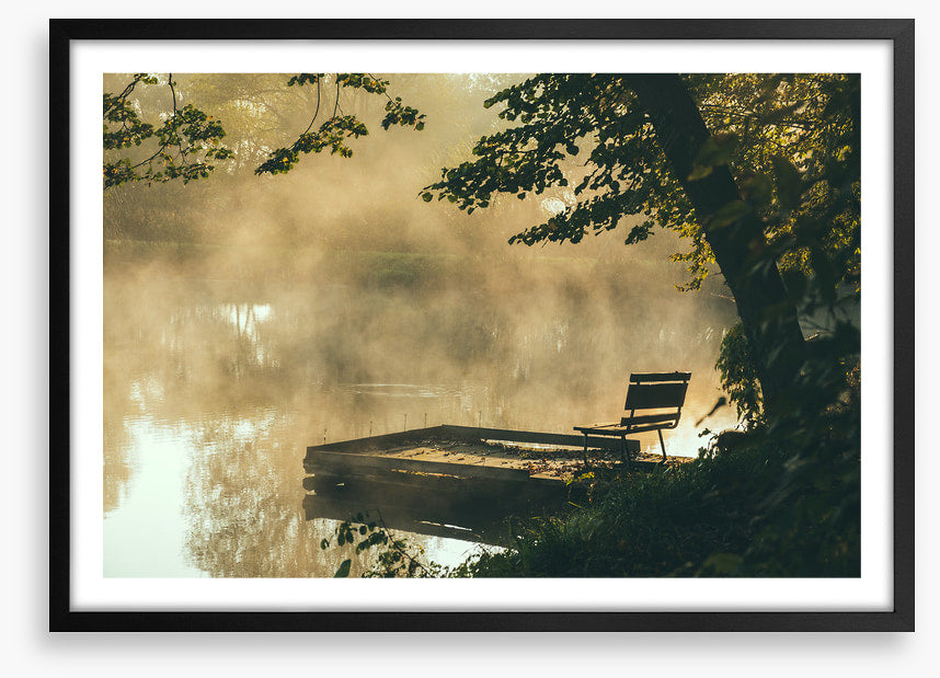 Alone at the lake