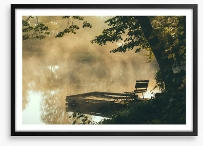 Alone at the lake