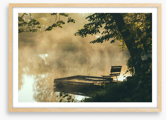 Alone at the lake