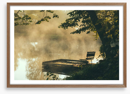 Alone at the lake
