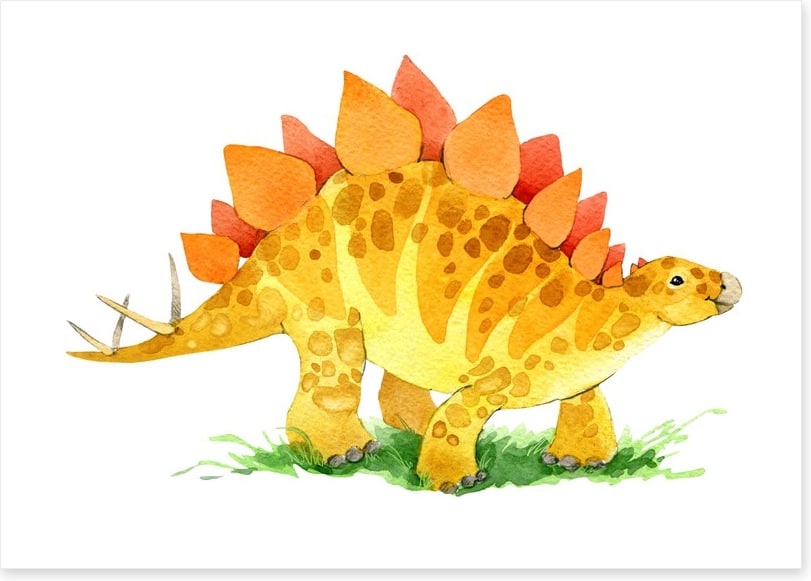 Stegosaurus smile
