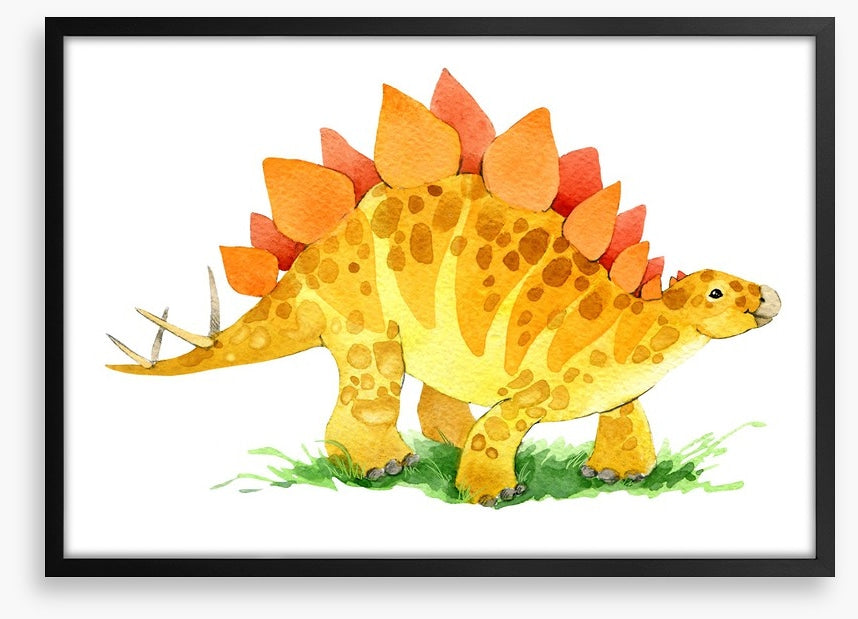 Stegosaurus smile