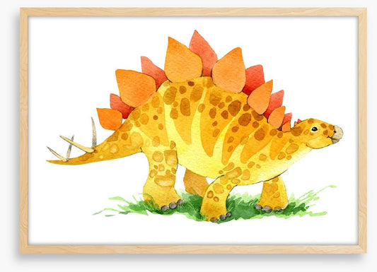 Stegosaurus smile