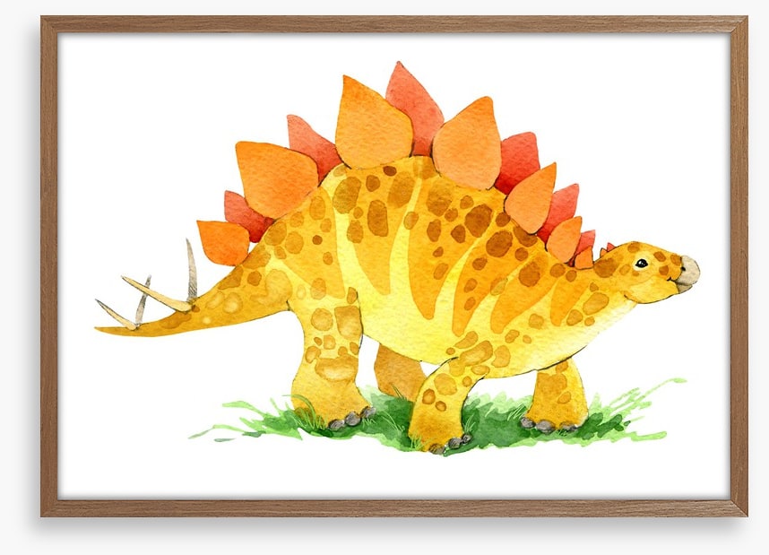Stegosaurus smile