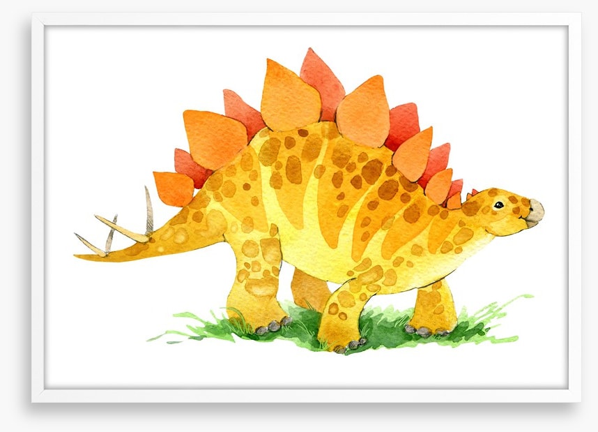 Stegosaurus smile