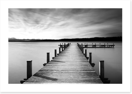Alone on the dock