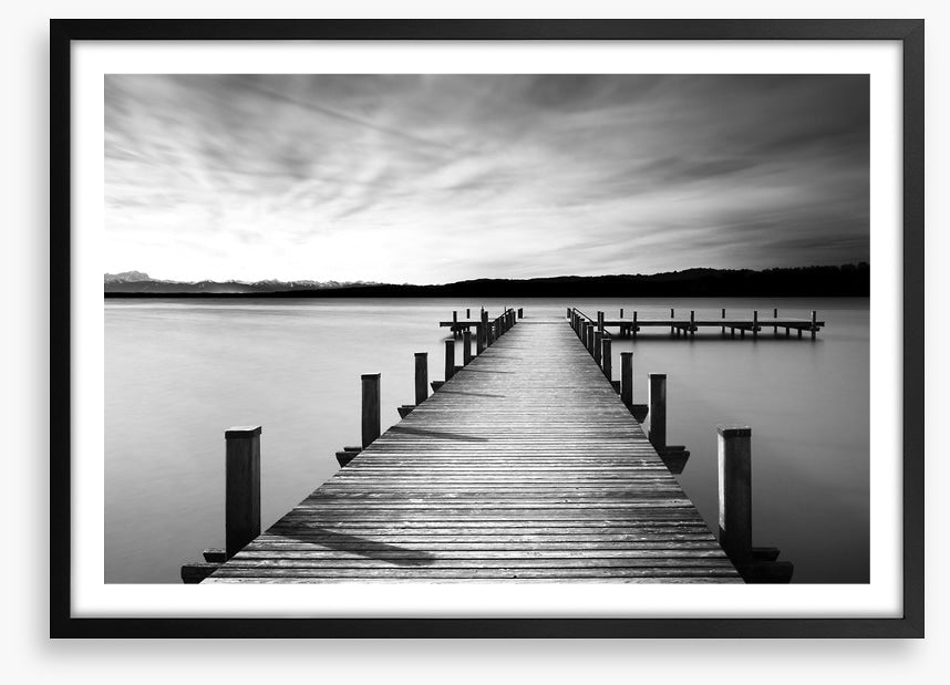 Alone on the dock