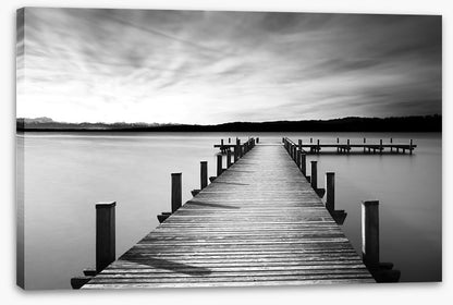 Alone on the dock