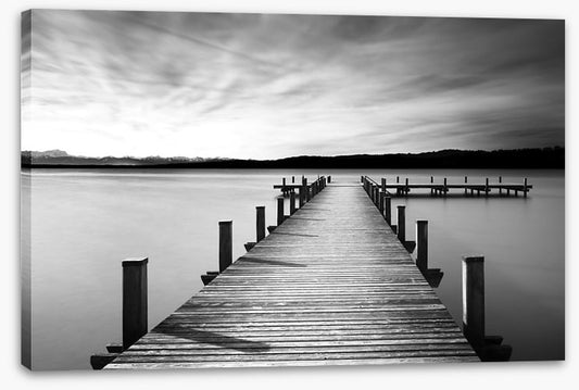 Alone on the dock