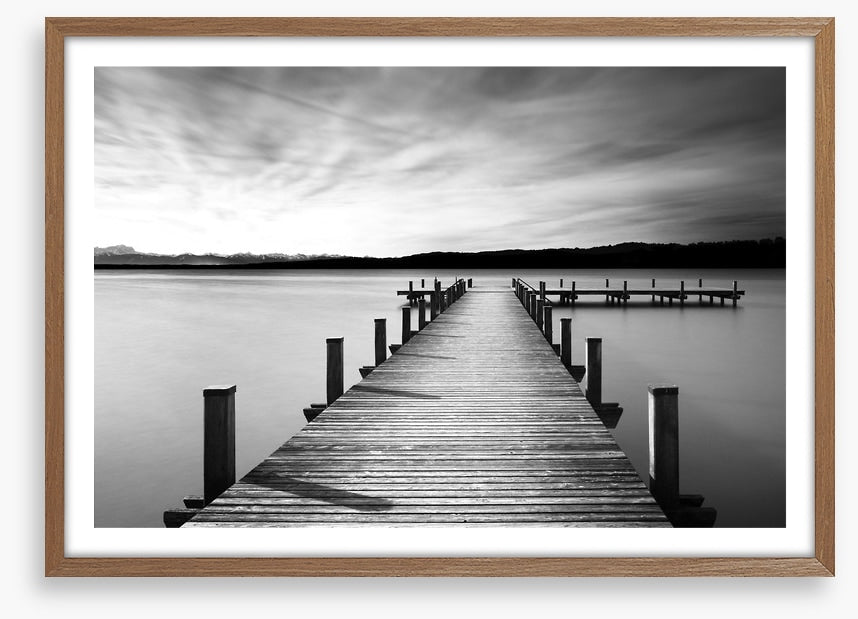 Alone on the dock