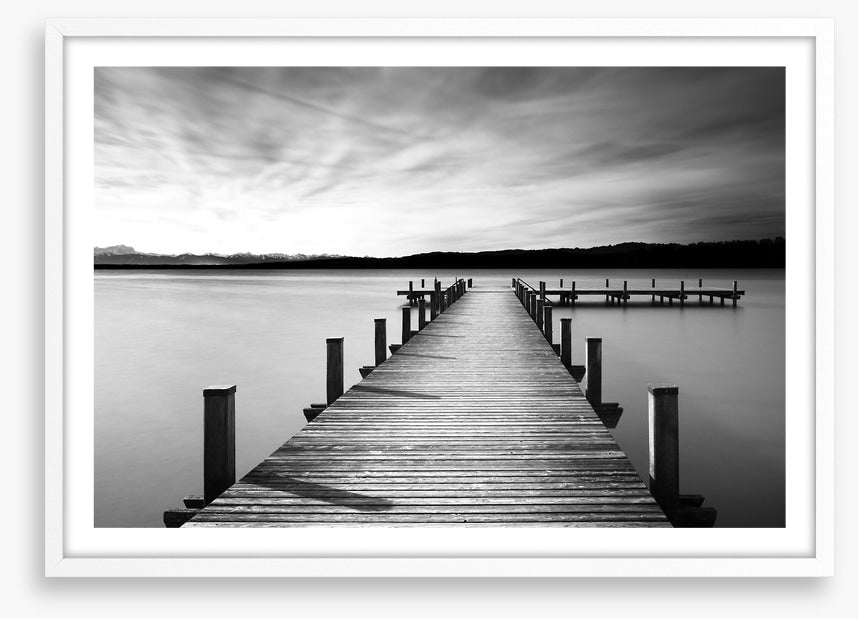 Alone on the dock