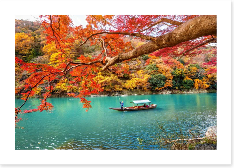 Arashiyama in autumn