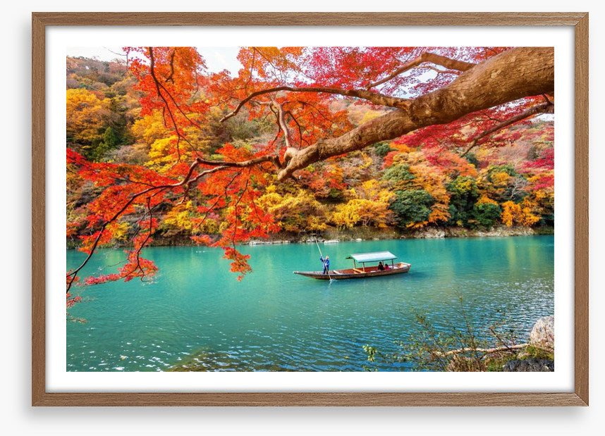 Arashiyama in autumn