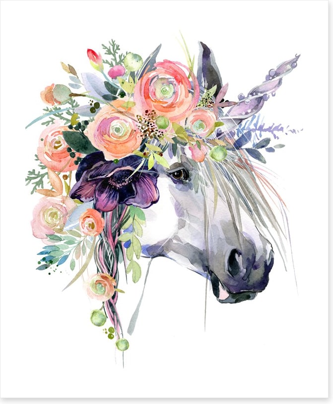 Boho unicorn