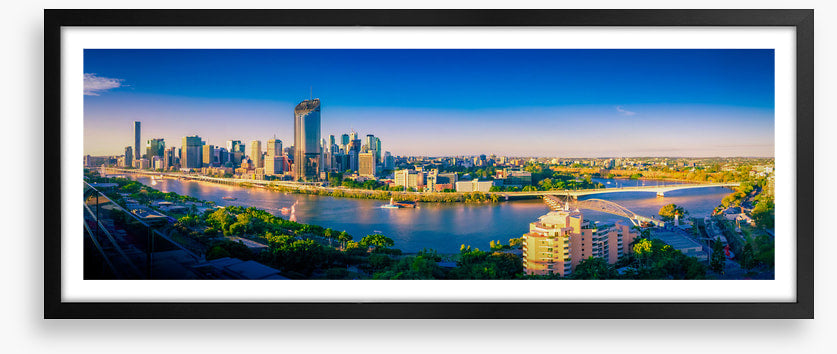 Brisbane summer skyline