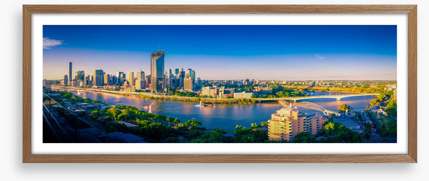 Brisbane summer skyline