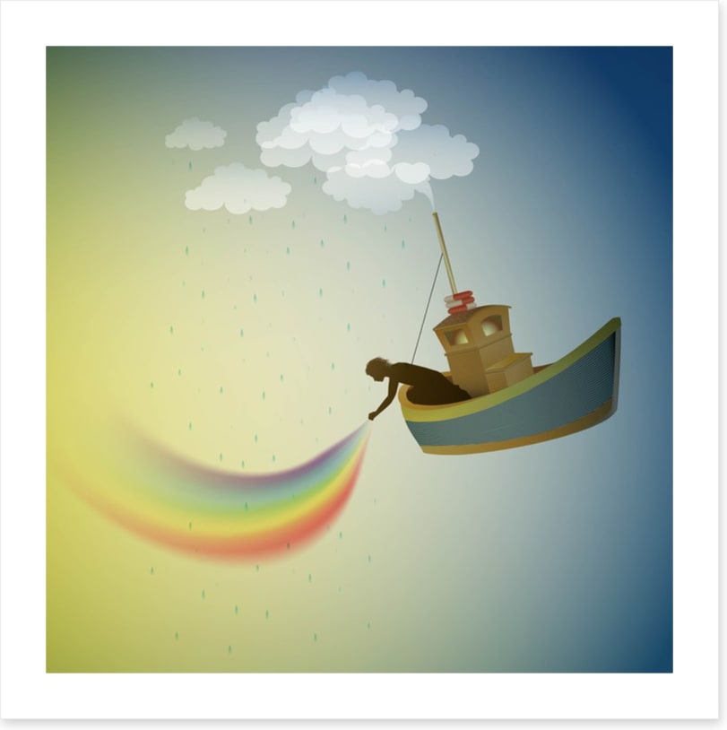The rainbow boy