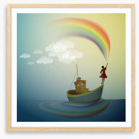 The rainbow girl