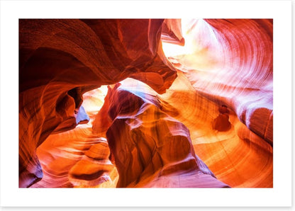 Curve of canyon