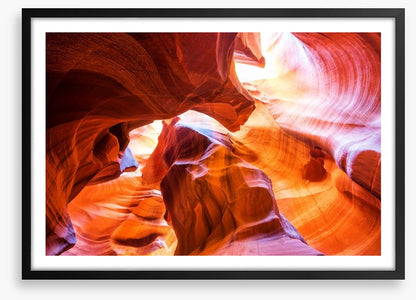 Curve of canyon
