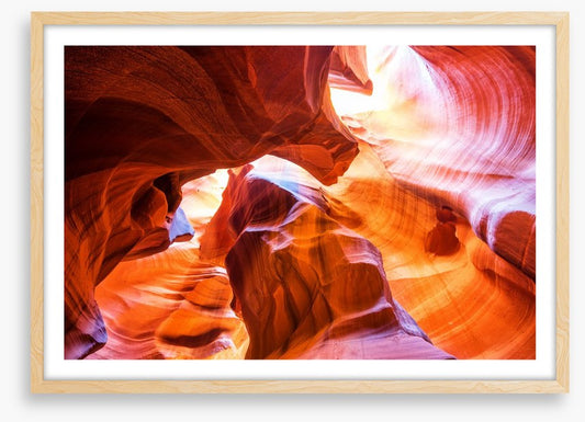 Curve of canyon