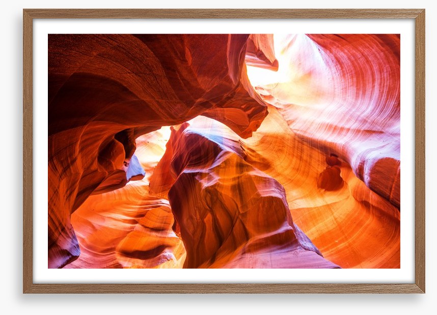 Curve of canyon