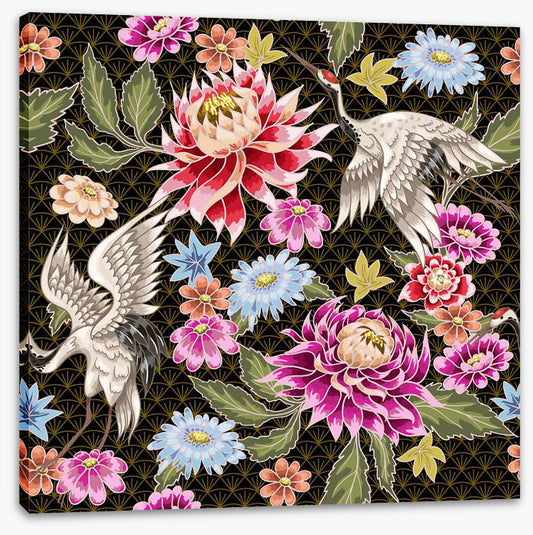 Chrysanthemum cranes