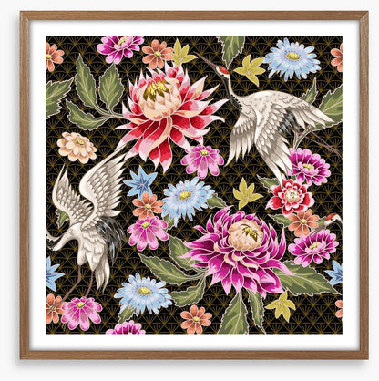 Chrysanthemum cranes