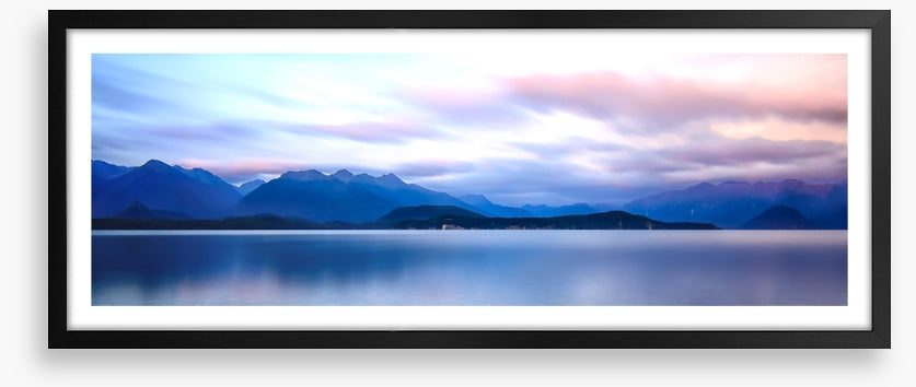 Dreamy dusk panorama
