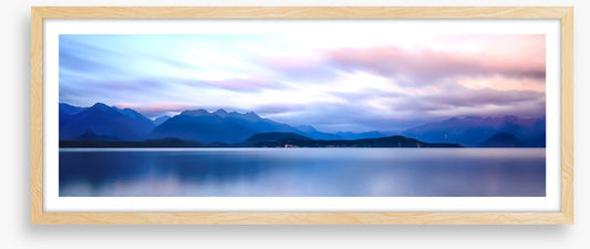Dreamy dusk panorama
