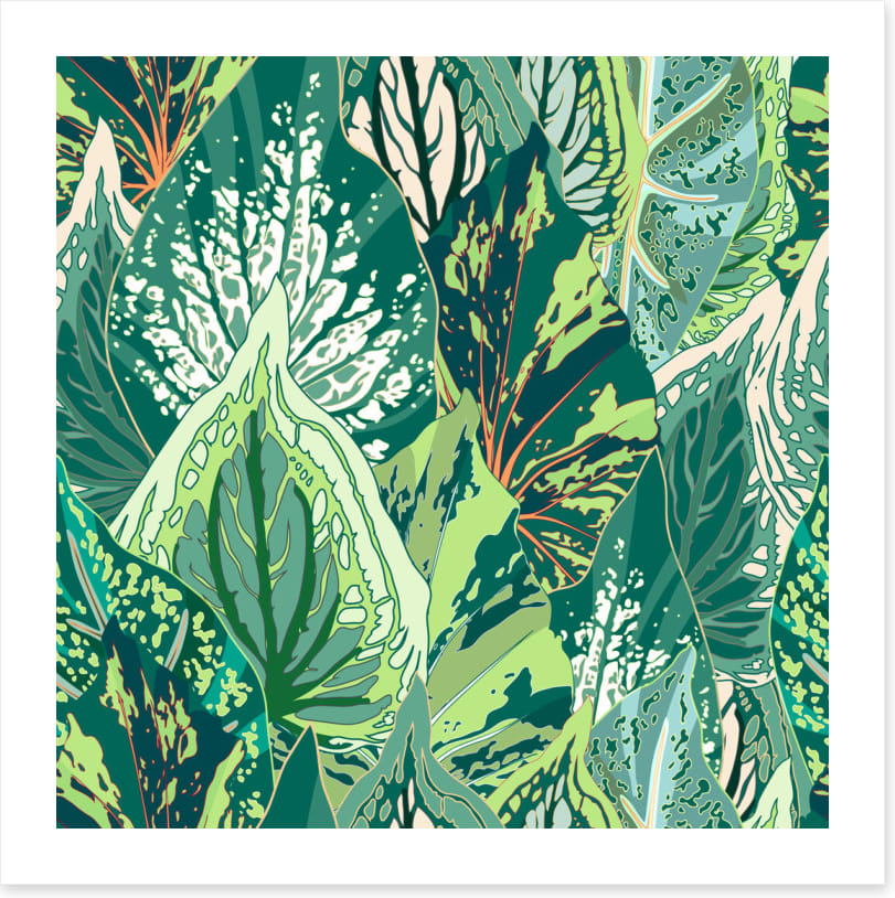 Verdant greens