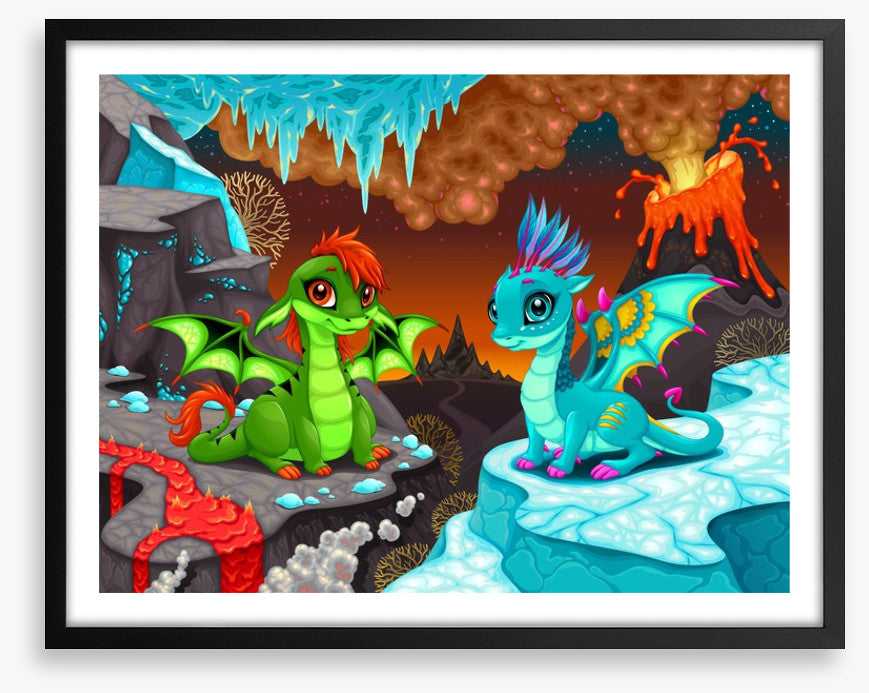 Fire and ice friends